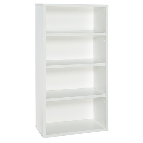 58" 4 Shelf Bookshelf White - ClosetMaid - image 1 of 3