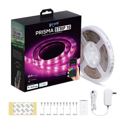 16.4&#39; Prisma Strip 16 Smart Wi-Fi Color LED Strip Kit - Geeni