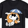 Men's - Peanuts - Snoopy's Beach Day Short Sleeve Graphic T-Shirt - 2 of 4