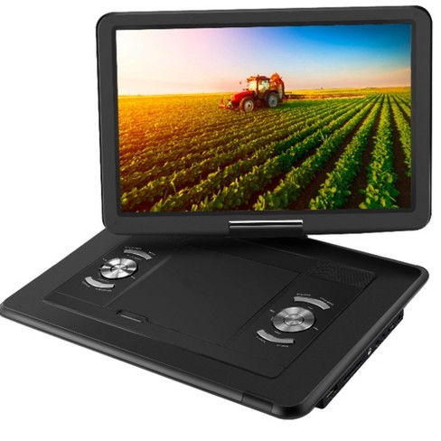 Trexonic 15.4” Portable hot DVD player