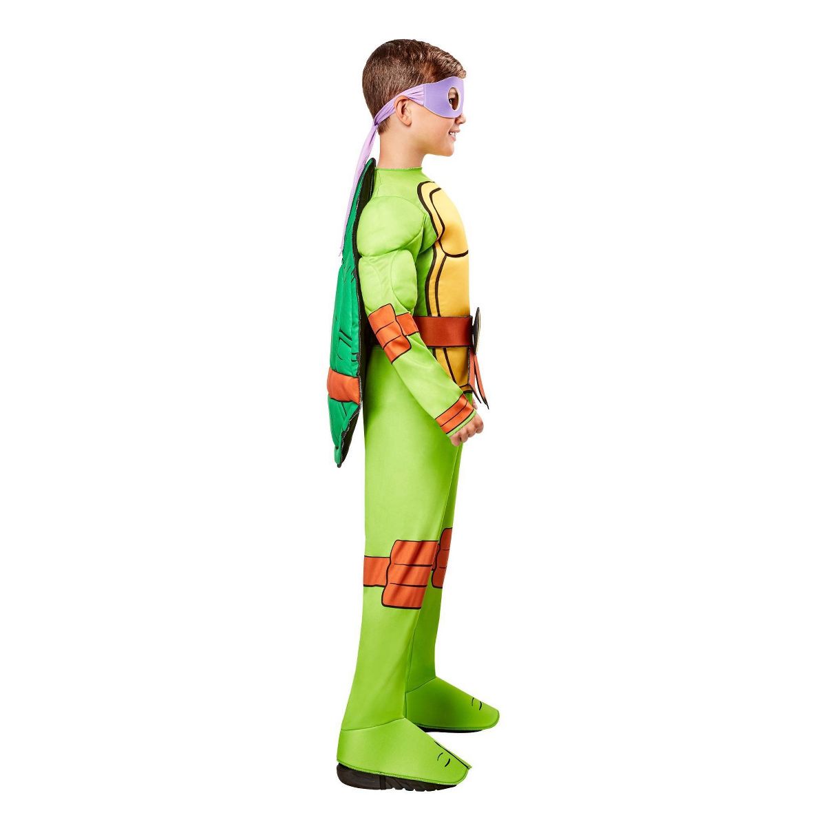 Rubies Teenage Mutant Ninja Turtles Raphael/Donatello/Leonardo and Michelangelo Boys' 4-in-1 Costume Jumpsuit - thumbnail 2