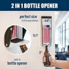 McKay Metal Can Crusher, Heavy-Duty Wall-Mounted Smasher for Aluminum Seltzer, Soda, and Bottles for Recycling - 12 oz and 14 oz Sizes - 2 of 4
