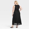 Women's Ruched Midi Sundress - A New Day™ - 2 of 3