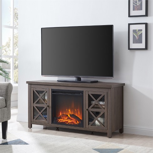 Target fireplace shop tv stand