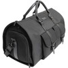 Jack Abrahams 20-In Twill Nylon Convertible Garment Bag Duffel - 4 of 4