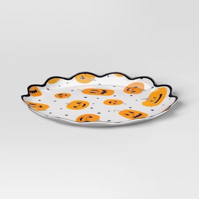 10.5" Halloween Melamine Novelty Dinner Plate - Hyde and EEK! Boutique™