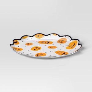 10.5" Halloween Melamine Novelty Dinner Plate - Hyde and EEK! Boutique™ - 1 of 3