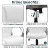 Home Imports Emporium High Back Office Chair with Armrests Lumbar Support, Adjustable Height - 3 of 4