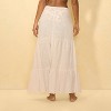 Women's Gauze Tiered Cover Up Skirt - Shade & Shore™ - 2 of 4