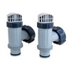 Intex 3000 GPH Sand Filter Pool Pump with Built-In Timer and Plunger Valve Set with Replacement Part (2 Pack) for Above Ground Outdoor Swimming Pools - 3 of 4