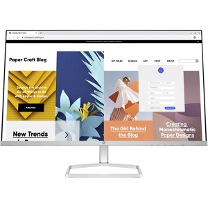 HP Inc. Series 5 27 inch FHD White Monitor - 527sw 27" FHD (1920 x 1080) 48-100 Hz - 1 of 4