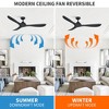 Parrot Uncle 56" Modern Propeller Ceiling Fan with Remote Control - 4 of 4