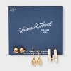Football Game Day Earring Set 3pc - Universal Thread™ Gold - 2 of 3