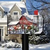 Briarwood Lane Mailbox Cover  - Standard Size - Christmas on the Farm For Christmas Mailbox Cover - 2 of 2