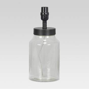 Casual Fillable Small Lamp Base Clear - Threshold™