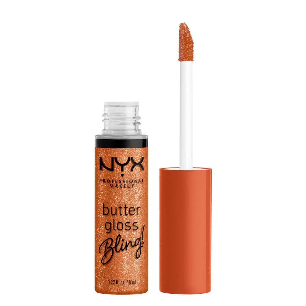Photos - Other Cosmetics NYX Professional Makeup Butter Gloss Bling Non Sticky Lip Gloss - 03 Price 