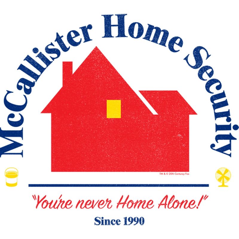Men's Home Alone McCallister Home Security T-Shirt, 2 of 6