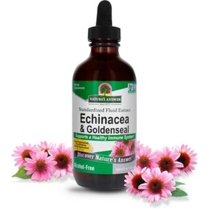 Nature's Answer Echinacea & Goldenseal Liquid Extract 4 Oz - 1 of 4