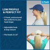 TrailHeads Women's 5 Panel Hat - Summer caps for running, hiking, golf - 2 of 4