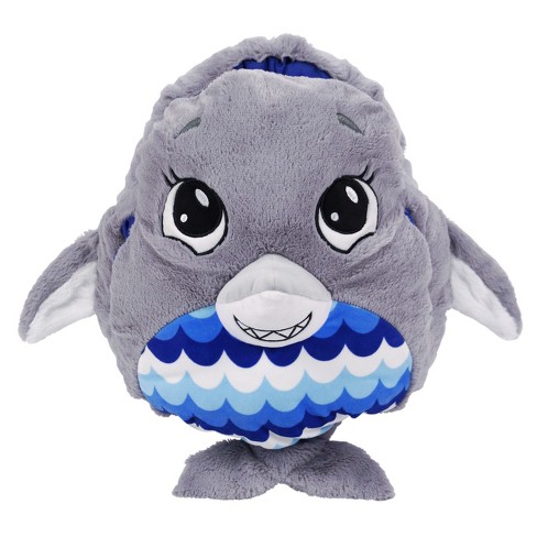 MushaBelly Grey Shark Large 15" Plush - image 1 of 3