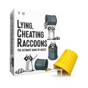 Lying, Cheating Raccoons Board Game - 1 of 1