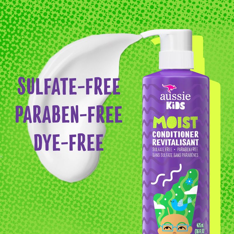 Aussie Moist Sulfate Free Conditioner for Kids&#39; - 16 fl oz, 6 of 13