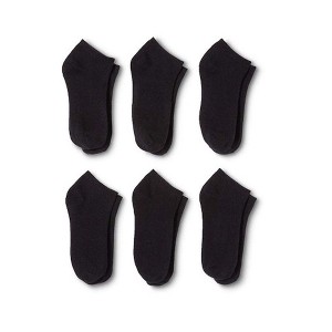 120 Pairs Men's Low Cut No Show Socks 9-11 or 6-8 Black or White - Bulk Wholesale - 1 of 3