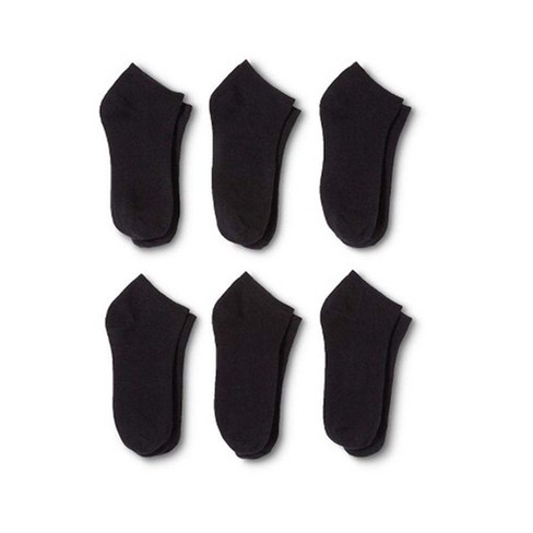 120 Pairs Men's Low Cut No Show Socks 9-11 or 6-8 Black or White - Bulk Wholesale - image 1 of 3