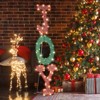 Slickblue Pre-lit JOY Christmas Decoration with LED Lights, Stakes, and Easy Setup for Indoor or Outdoor Use - 3 of 4