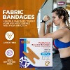 Flexible Fabric Knuckle Bandages 200 Count Box, Adhesive Strips for Finger & Knuckle Care to Protect Cuts & Wounds - 3 of 4