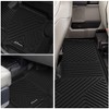 TruAIR Custom Fit TPE All-Weather Floor Mats for 2017-2024 Ford F-250/F-350 SuperCrew Cab ( Black) - 2 of 4