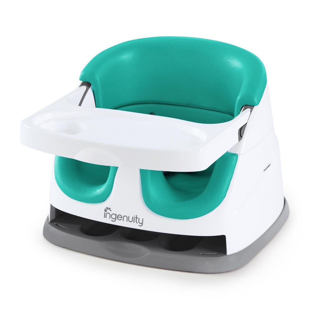 Photos - Car Seat Ingenuity Baby Base 2-in-1 Booster Feeding and Floor Seat with Self-Storin