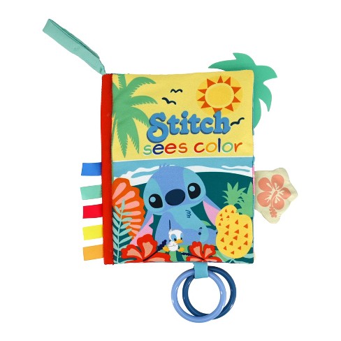Disney Baby Stitch Deluxe Soft Book - Stitch Sees Color : Target