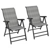 GustoWave Outdoor Folding Rattan Camping Chair with Adjustable Backrest & Widened Armrest, Sun Lounger for Patio, Garden, Beach - 2 of 4