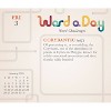 Trends International 2025 Word a Day Day at a Time Box Calendar: Desktop, Paper, Monthly, 2024-2025, Multicolored, 4.25x5" - 4 of 4