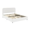 BDELITE 2-Drawers Storage Bed Queen Size Ivory Boucle Upholstered Platform Bed, No Box Spring Needed-83.2*64.7*37 Inch, Ivory - 2 of 4