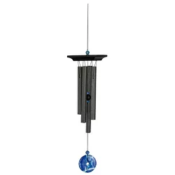 Woodstock Chimes Signature Collection, Woodstock Blue Lapis Chime, 21'' Wind Chime WBLC