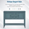 LunaLulinlk Storage Vintage Console Table with Four Small Drawers and Bottom Shelf for Living Rooms, Entrances and Kitchens - 3 of 4