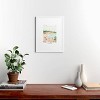 Deny Designs Sabina Fenn Illustration Beach Day White Framed Art Print - 2 of 4