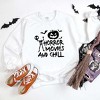 Simply Sage Market Women's Graphic Sweatshirt Horror Movies and Chill - 3 of 4
