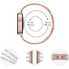 Worryfree Gadgets Metal Bling Jewelry Band for Apple Watch 38/40/41mm, 42/44/45mm iWatch Series 8 7 6 SE 5 4 3 2 1 - 3 of 4