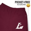 University of Wisconsin - La Crosse Officially Licensed Apparel - Primary Logo Team Color Jogger Sweatpants - 3 of 4