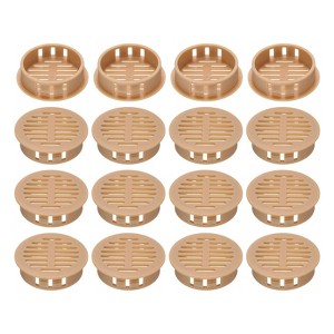 Unique Bargains Plastic Durable Impact Scratch Resistant Soffit Vent Cover 20 Pcs - 1 of 4