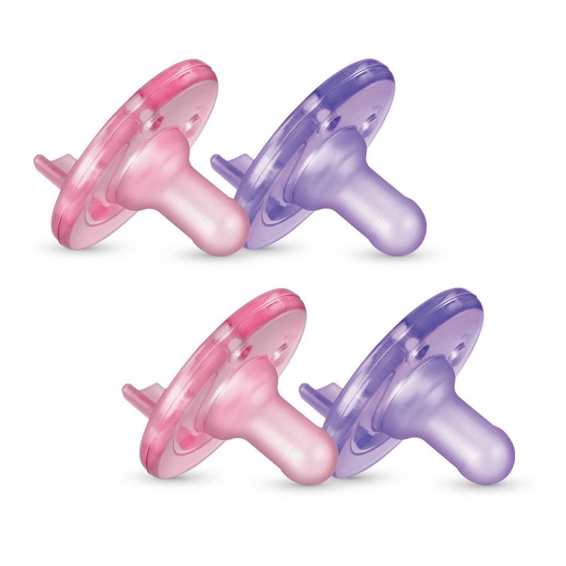 Philips Avent Soothie 0-3m - Pink/Purple - 4pk, 1 of 13