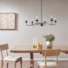 Brighton 6-Light Farmhouse Metal Chandelier - 3 of 4