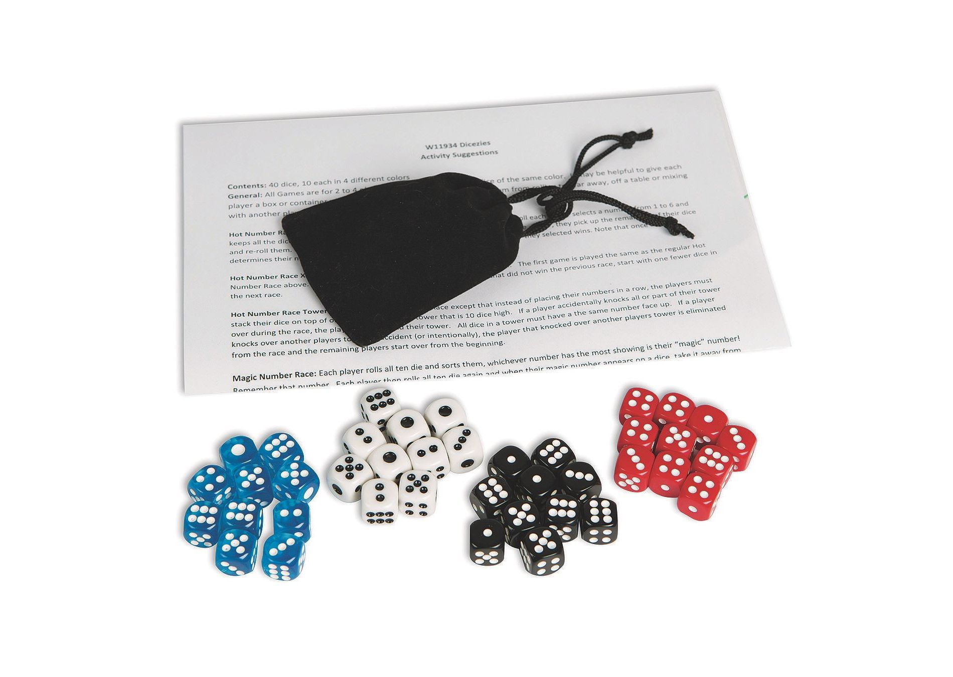 S&S Worldwide Dicezies Dice Game