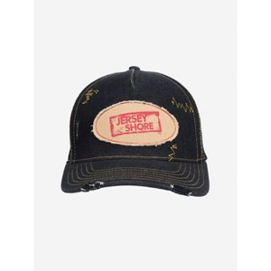 Jersey Shore Logo Denim Wash Trucker Hat - 1 of 4