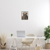Stupell Industries Fisherman Outfit Brown Grizzly Bear Fishing Pole Black Framed Giclee Art - 2 of 4