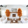Nearly Natural 8-ft Autumn Ficus Artificial Fall Tree - 4 of 4