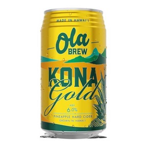 Ola Brew Kona Gold Cider - 6pk/12 fl oz Cans - 1 of 1
